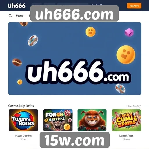 Recursos e funcionalidades do site uh666.com